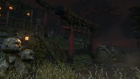 怒りの聖所の固有景観